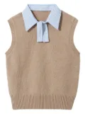 Claudie Pierlot sleeveless wool top - Neutrals