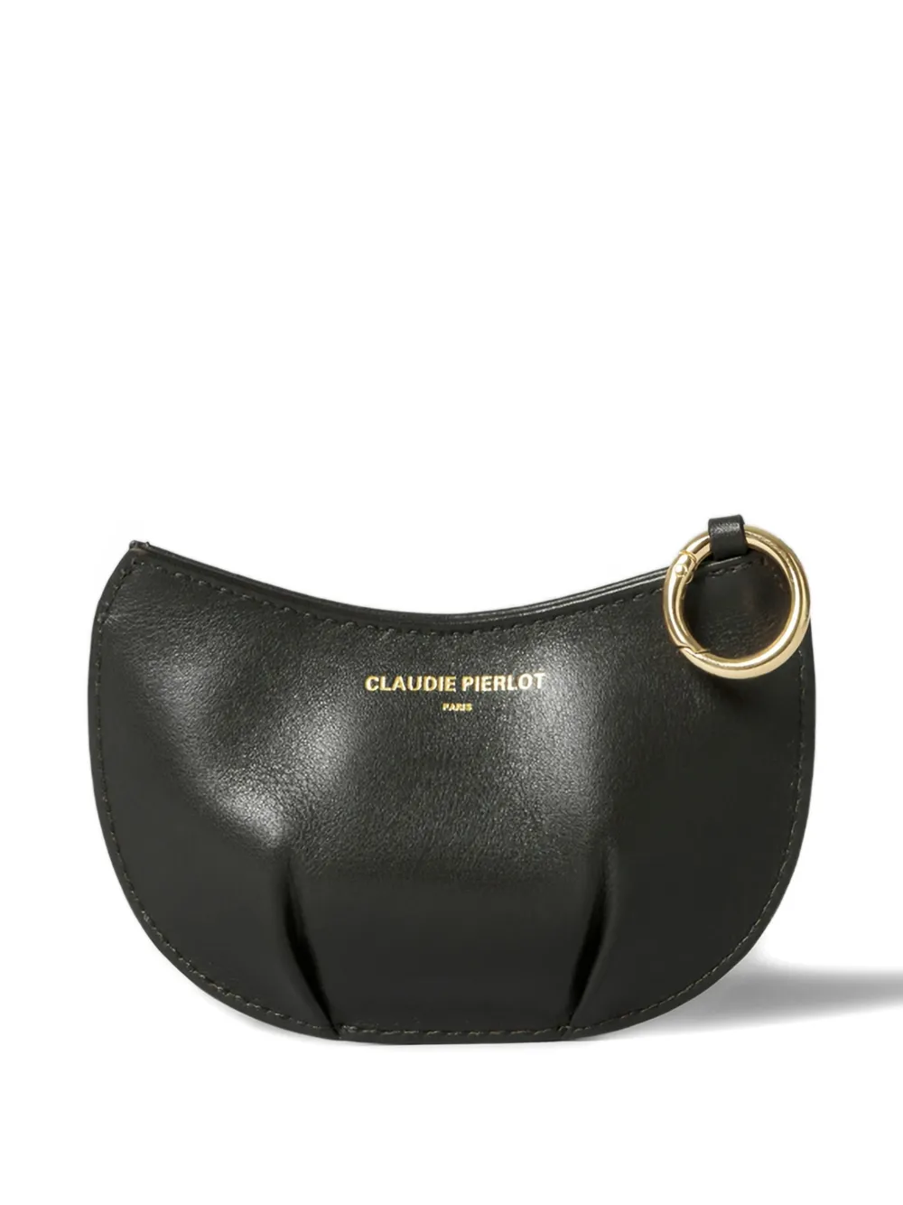 Claudie Pierlot leather wallet - Zwart