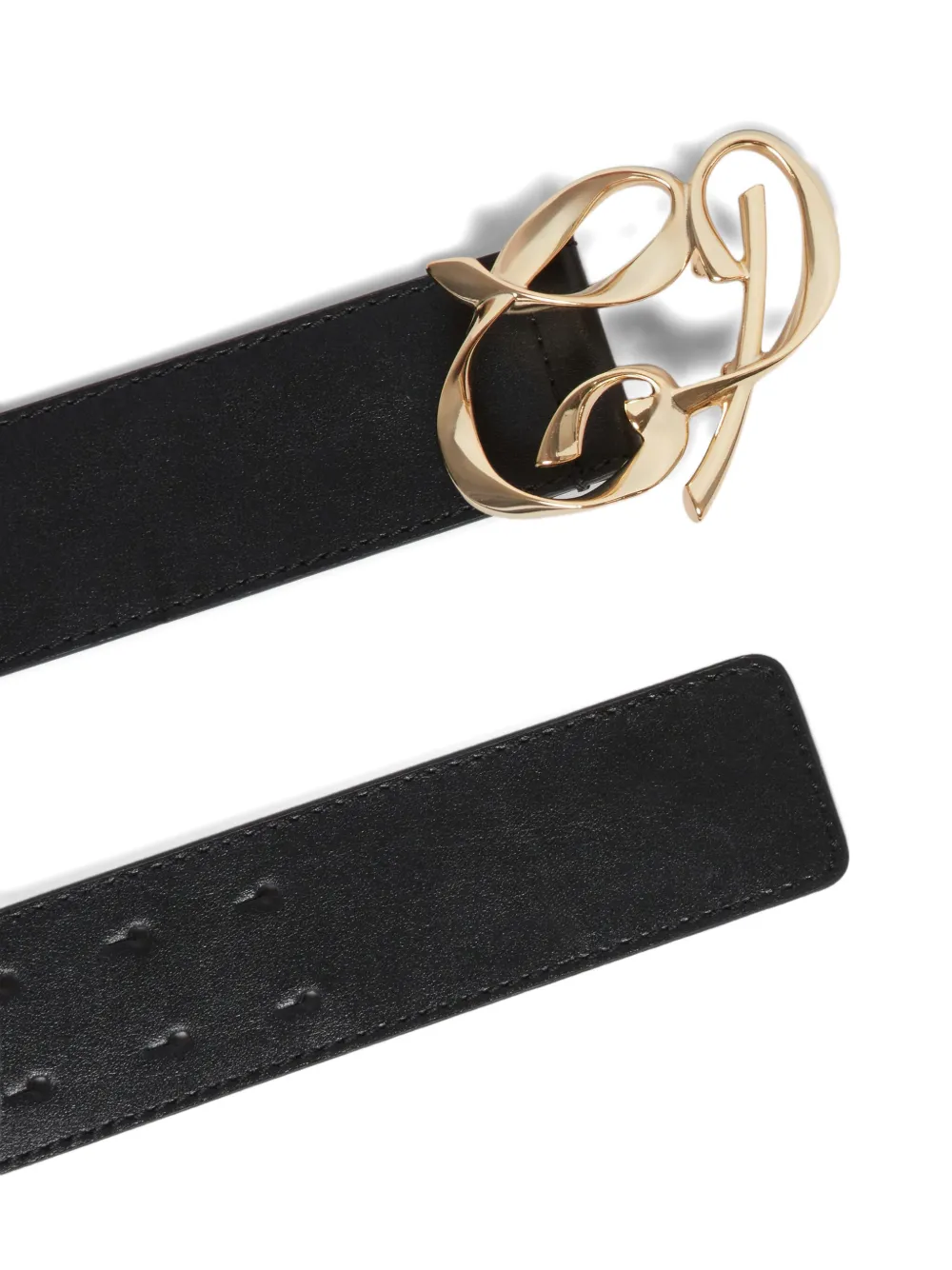 Claudie Pierlot logo-plaque suede belt | Image 2