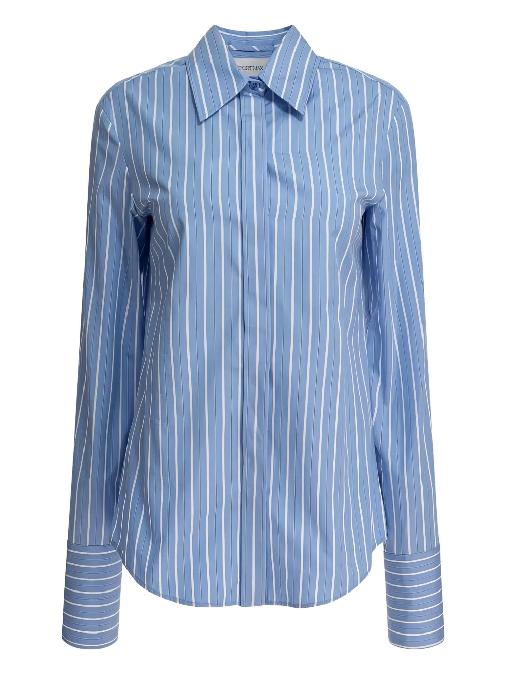 striped long-sleeve shirt