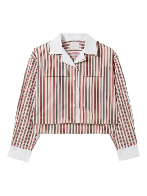 Claudie Pierlot striped pocket shirt