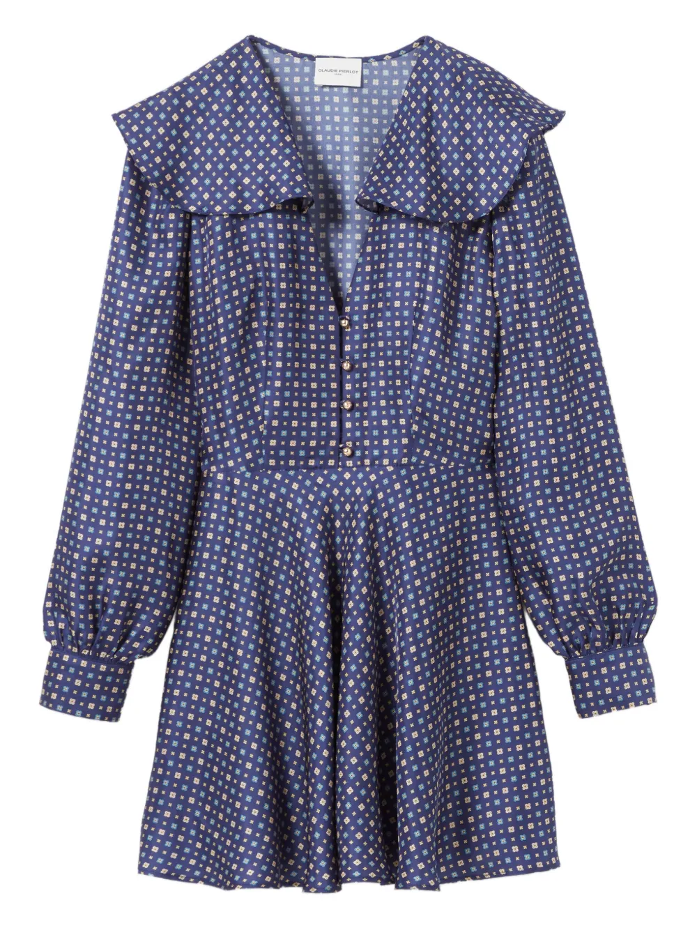 silk mini dress