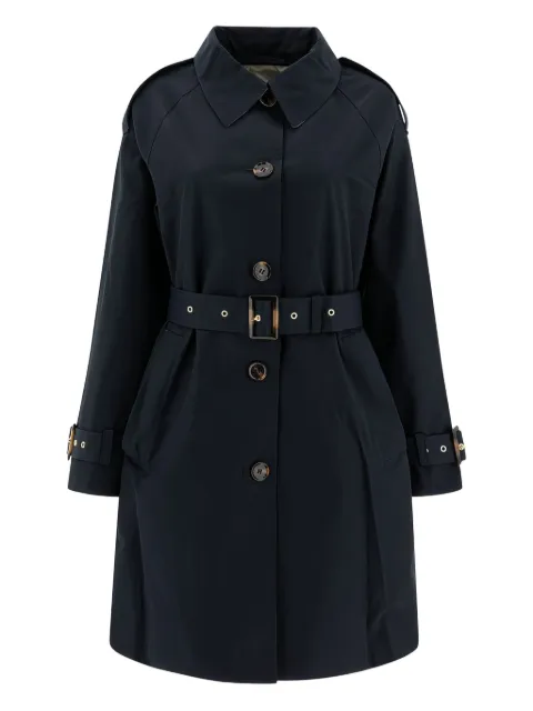 Barbour Trench coat com cinto e abotoamento