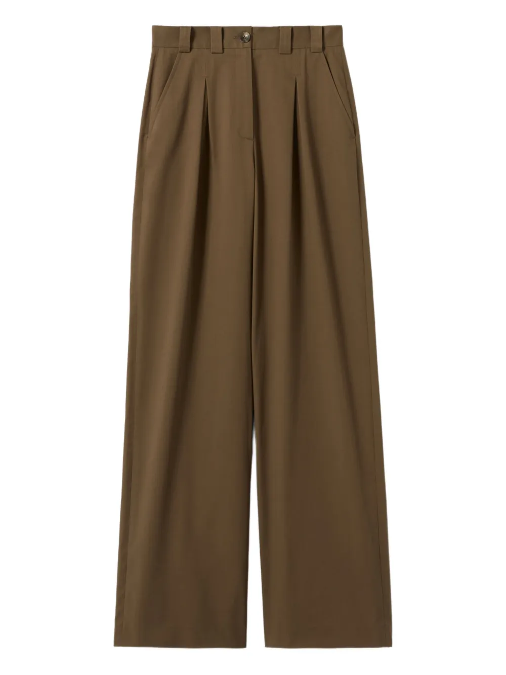 Claudie Pierlot Calça com pregas e bolsos | Marrom | Image 1