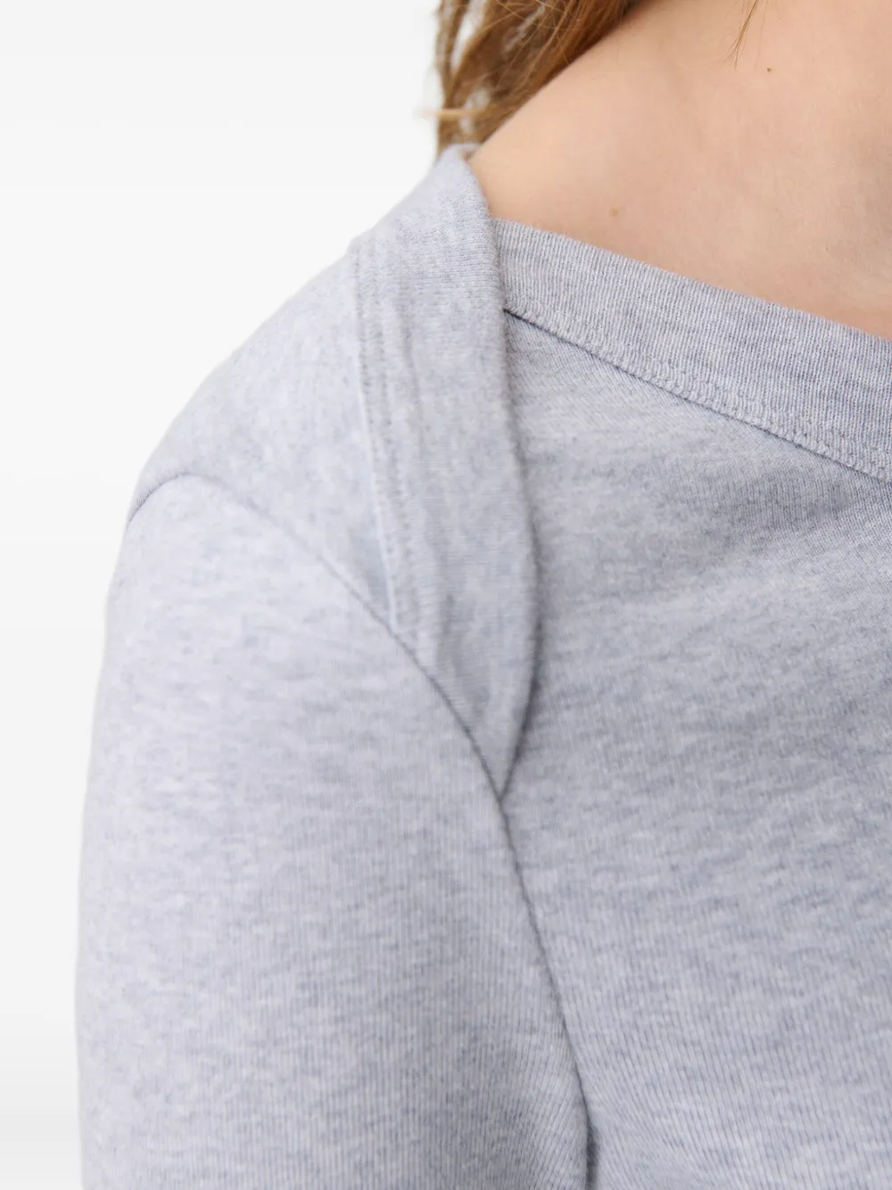 Claudie Pierlot T-shirt met lange mouwen Grijs