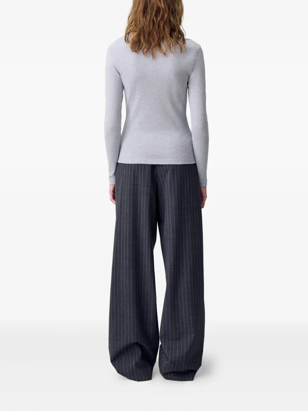 Claudie Pierlot T-shirt met lange mouwen Grijs