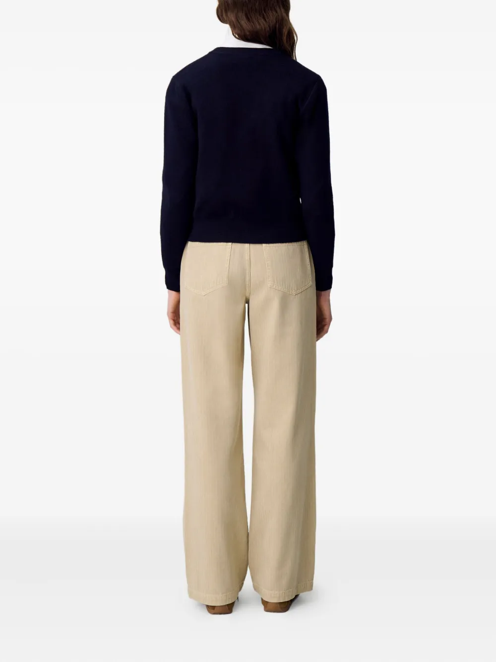 Claudie Pierlot Wollen vest Blauw