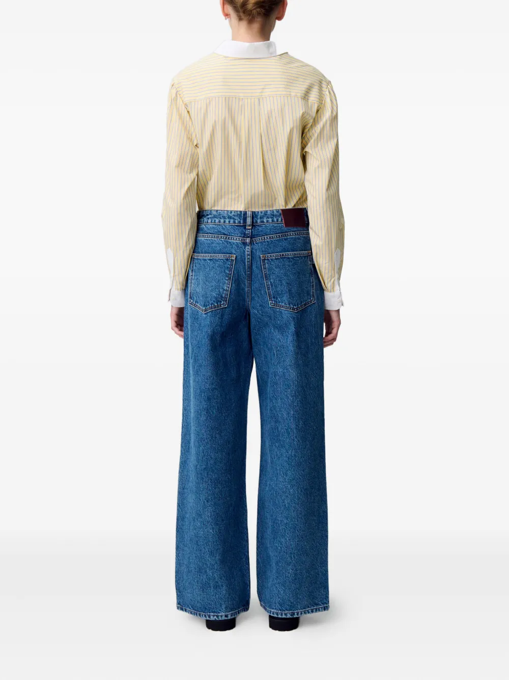 Claudie Pierlot Straight jeans Blauw
