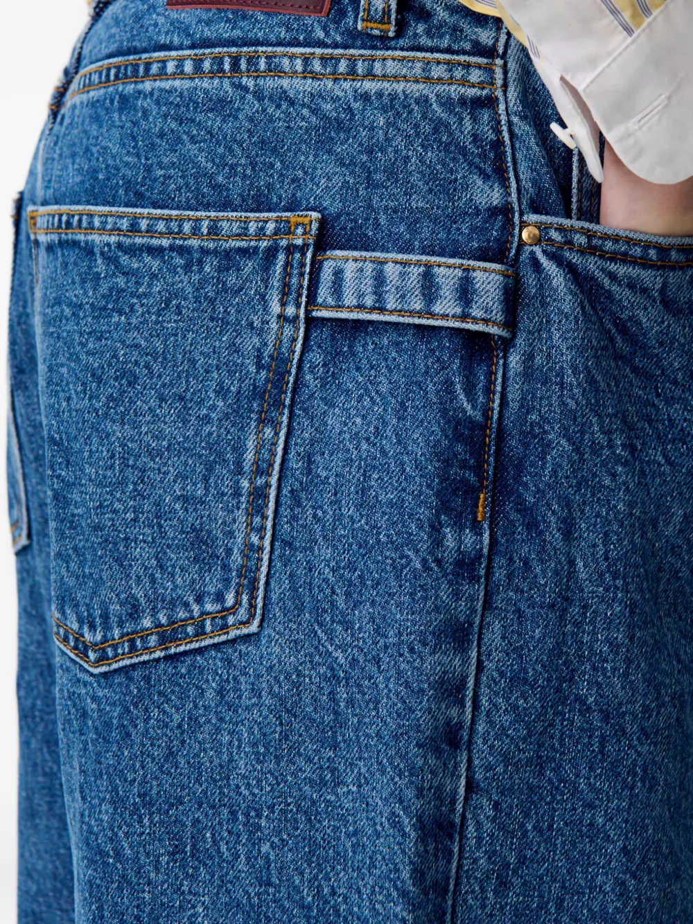 Claudie Pierlot Straight jeans Blauw