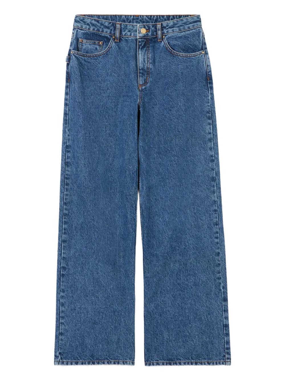 Claudie Pierlot Straight jeans Blauw