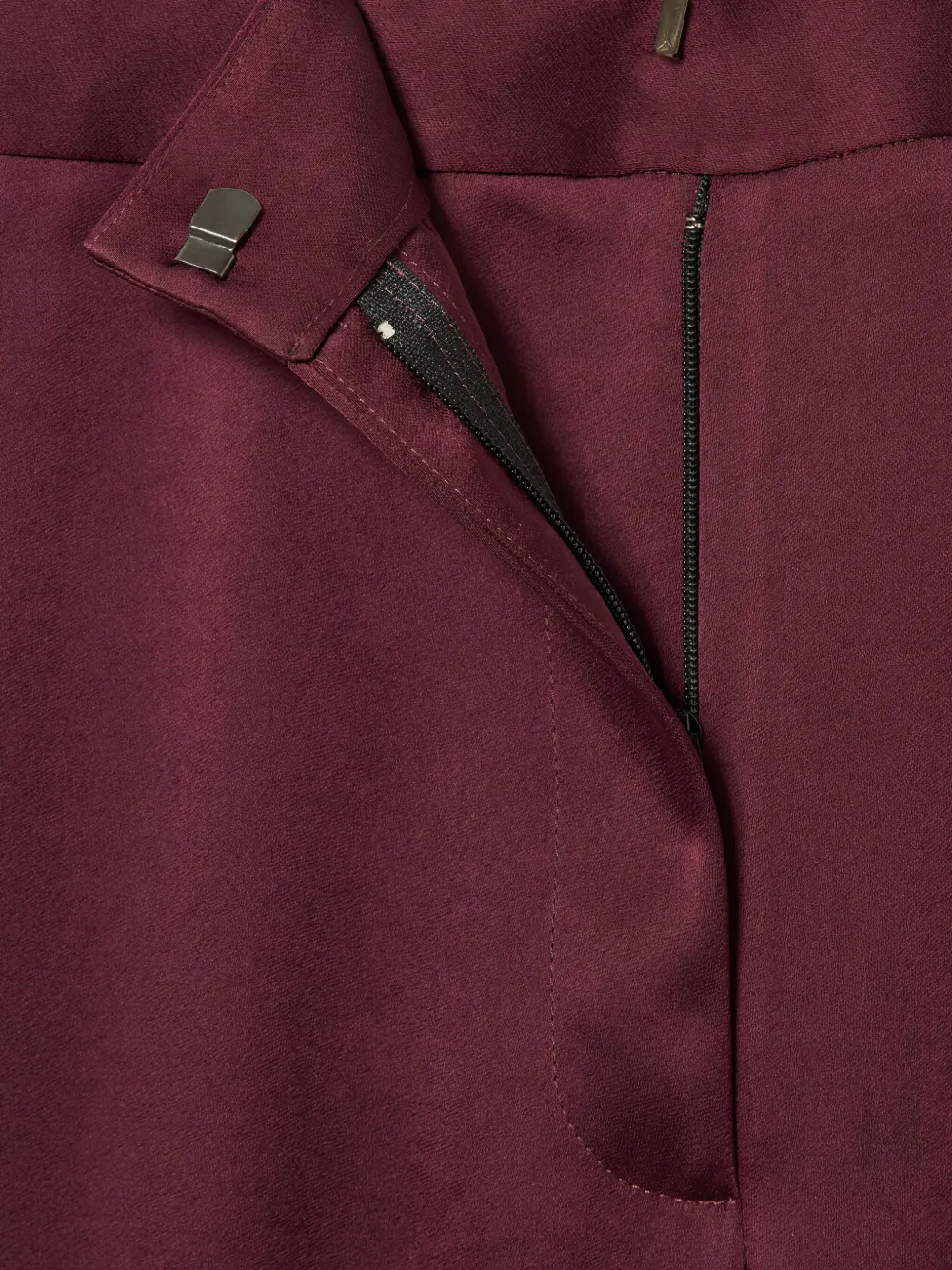 Claudie Pierlot Palazzo broek met wijde pijpen Rood