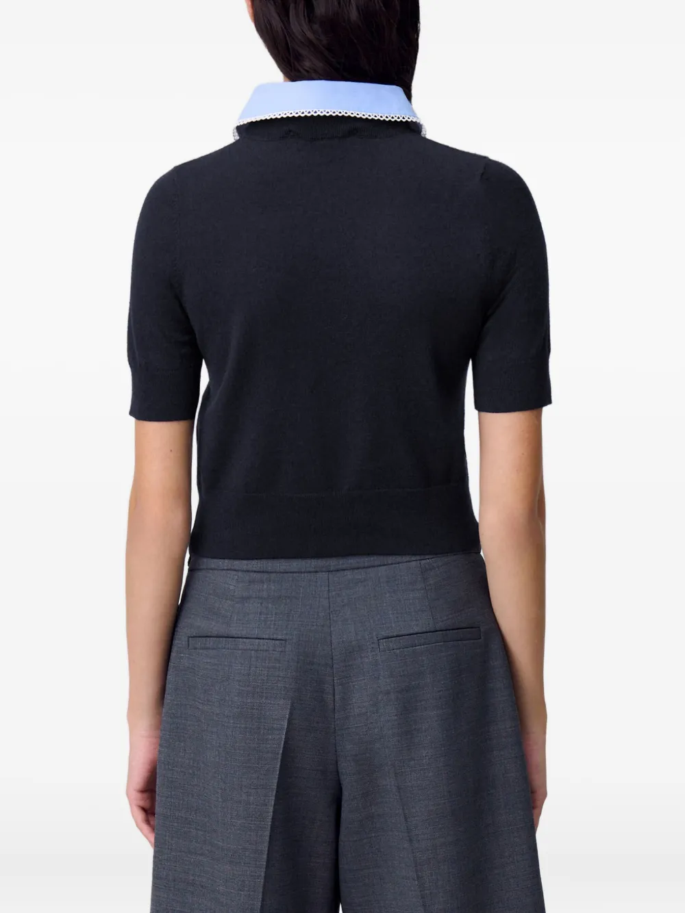 Claudie Pierlot Maglione in maglia fine | Image 5