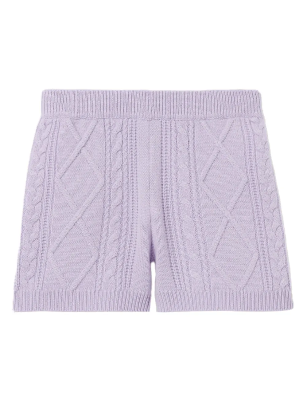 Claudie Pierlot Shorts intrecciati - Viola