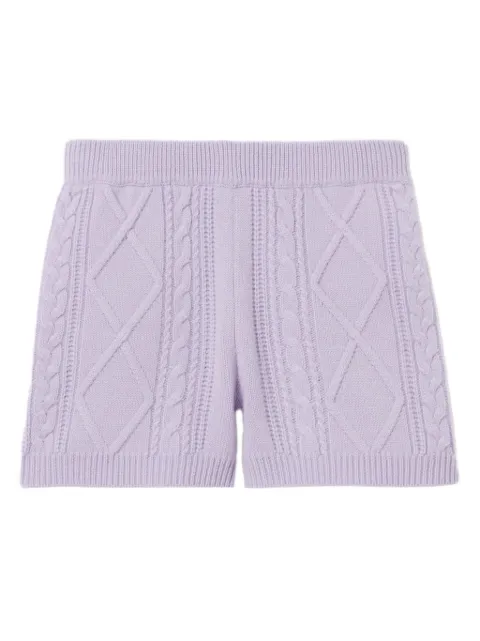 Claudie Pierlot shorts tejido de ochos