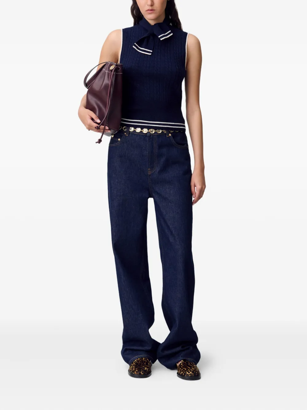 Claudie Pierlot Top smanicato | Canotte | Image 2