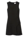 Claudie Pierlot button-detail pleated dress - Black