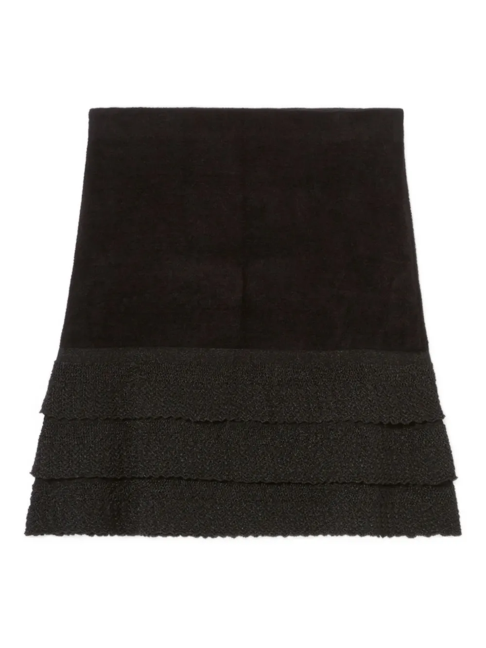 Claudie Pierlot minijupe à volants | noir | Image 1