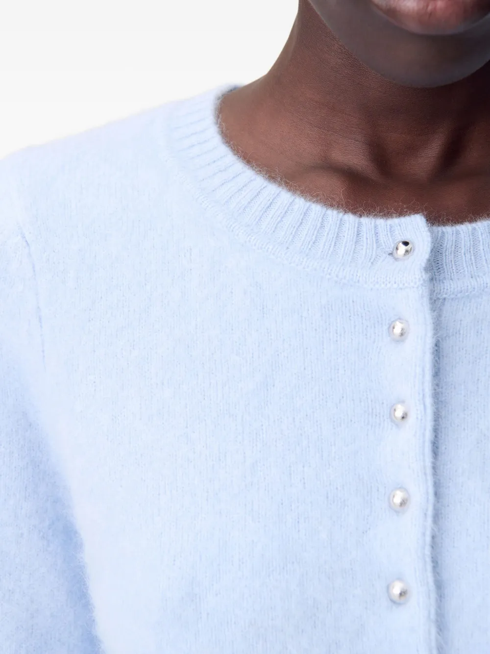 Claudie Pierlot Wollen vest Blauw