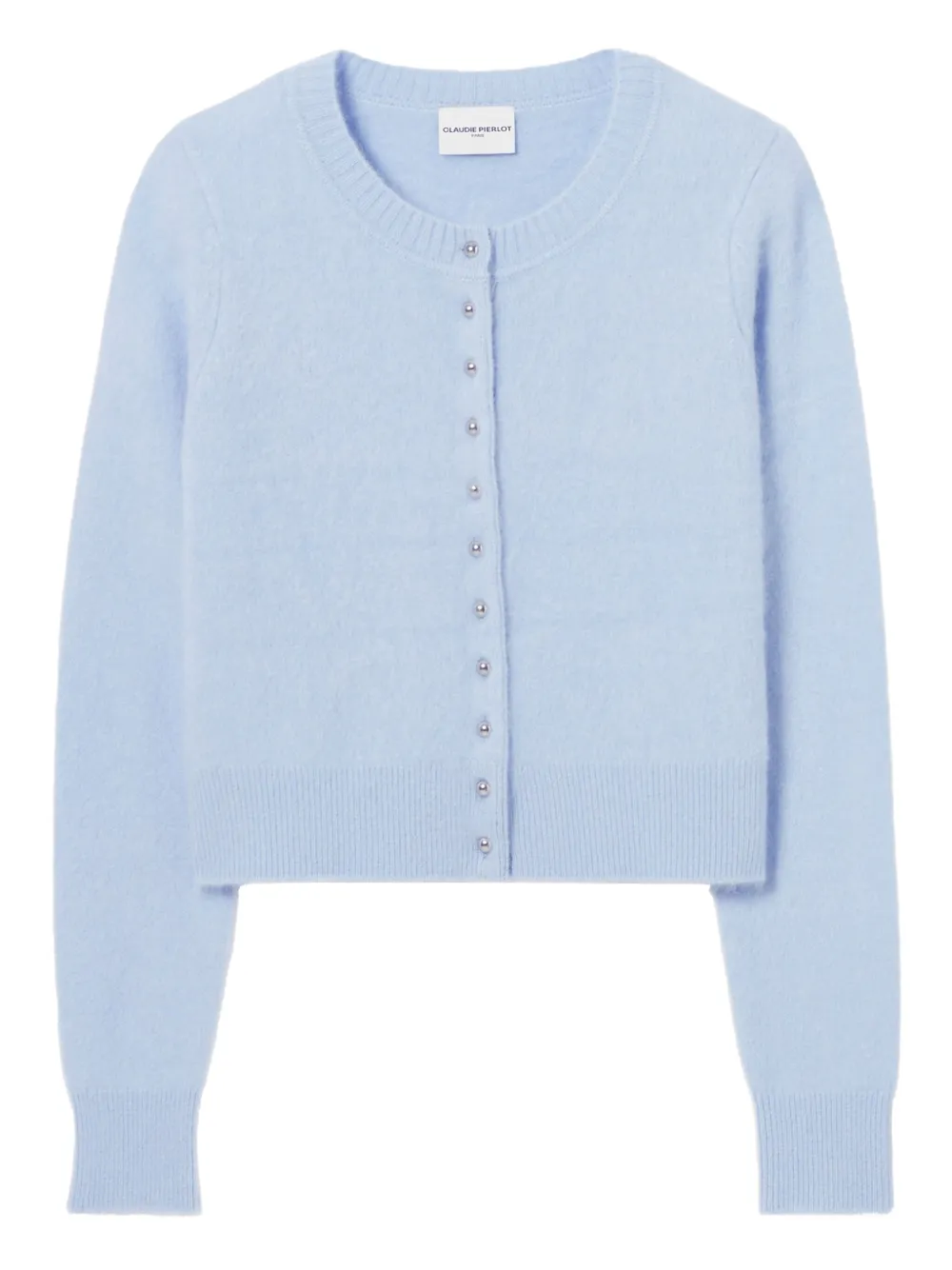 Claudie Pierlot Cardigan in lana a maniche lunghe - Blu