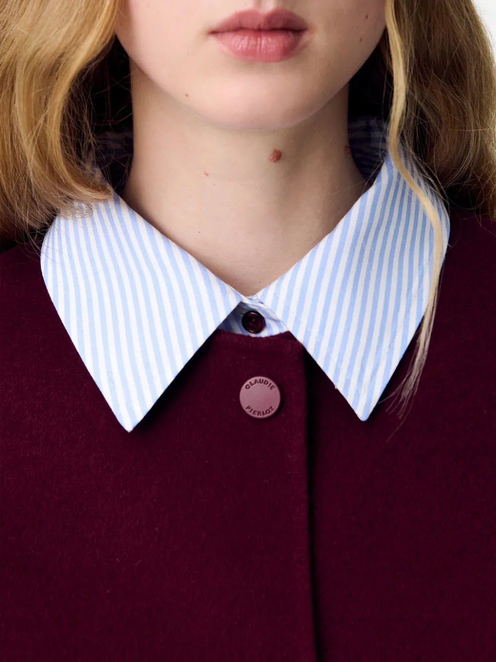 Claudie Pierlot Cropped jas Rood