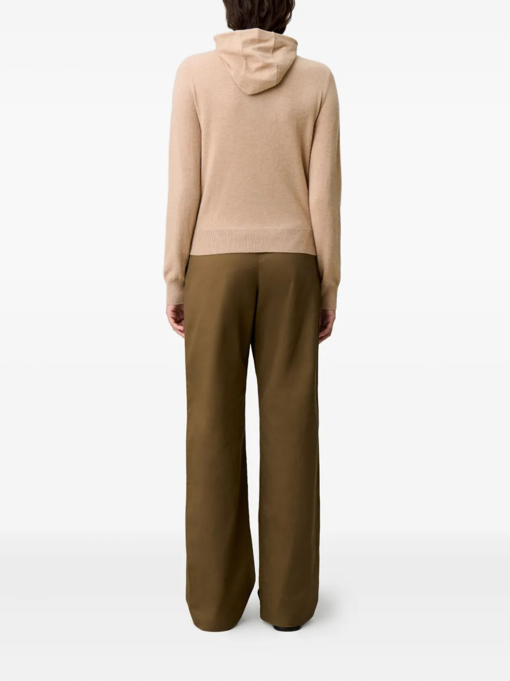 Claudie Pierlot Hoodie met knopen Beige