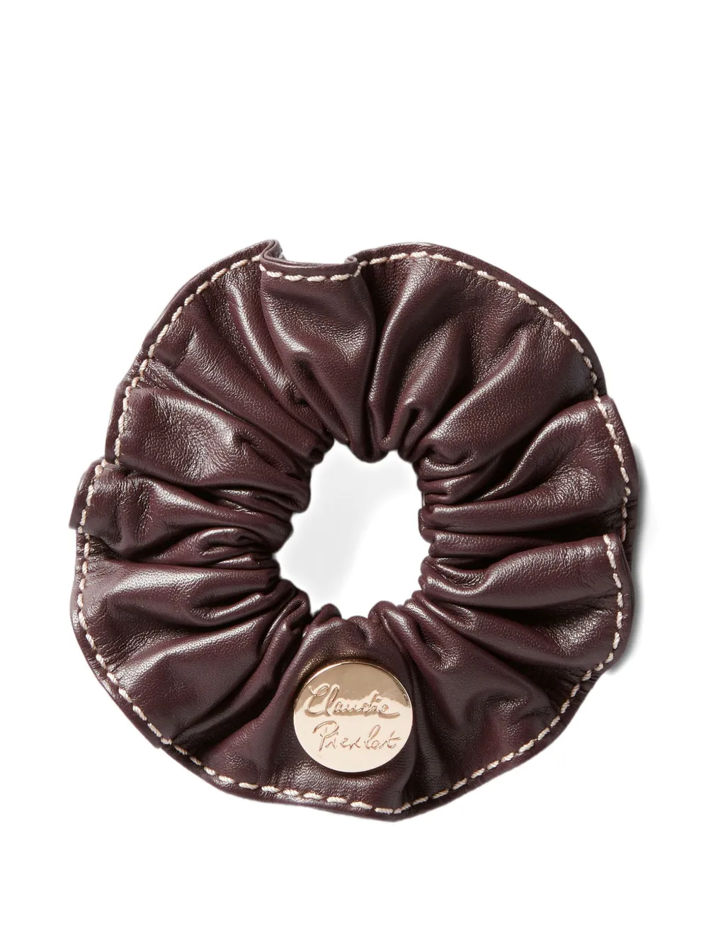 Claudie Pierlot leather scrunchie | Image 2