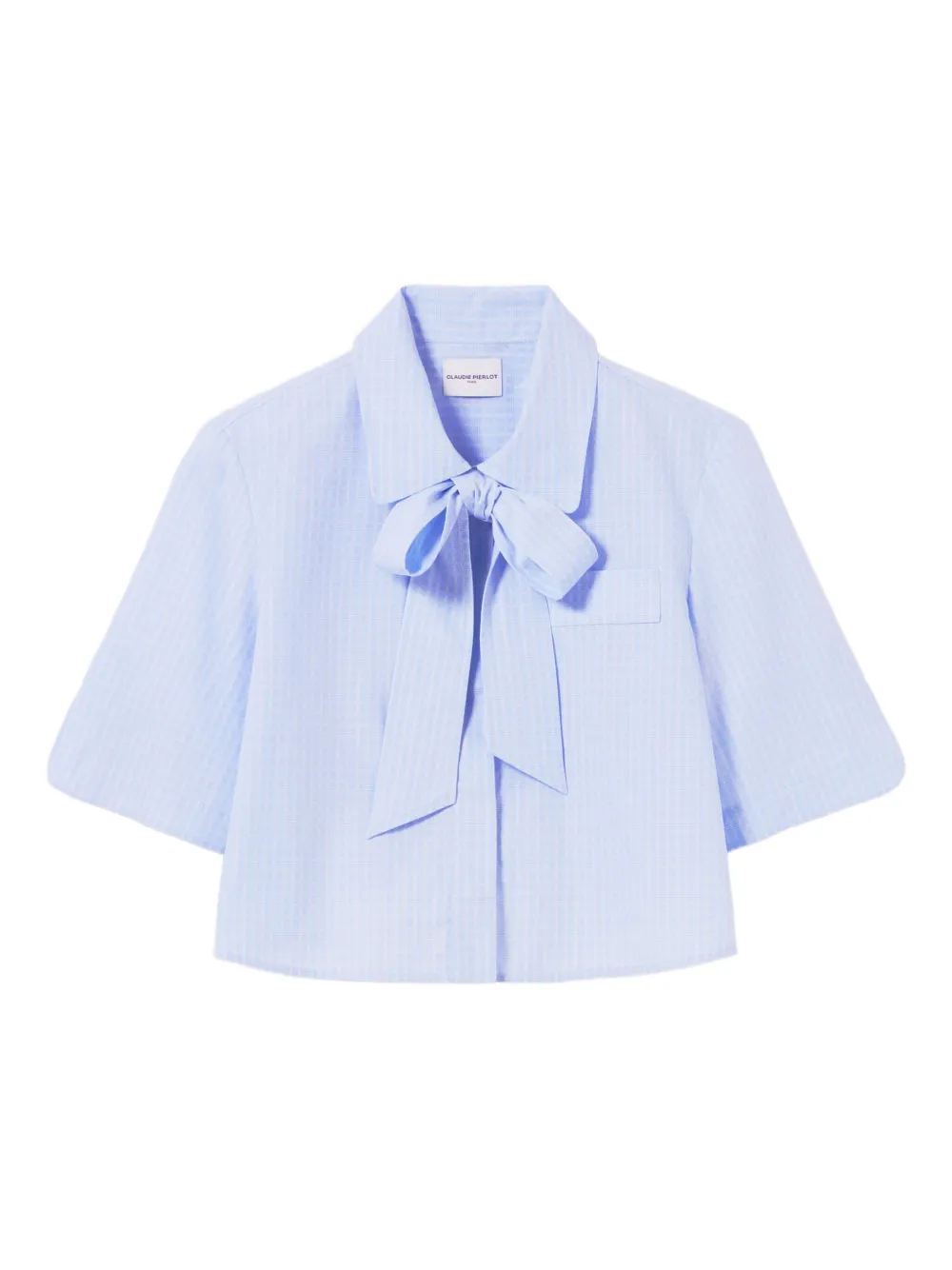 Claudie Pierlot Blouse met pofmouwen Blauw