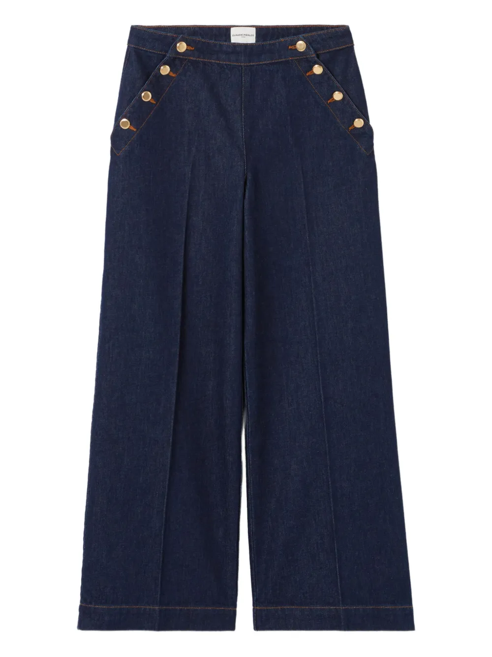 Claudie Pierlot button-detailed jeans | Blue | Image 1