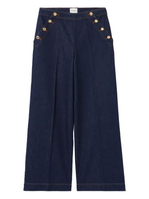 Claudie Pierlot Sailor wide-leg jeans