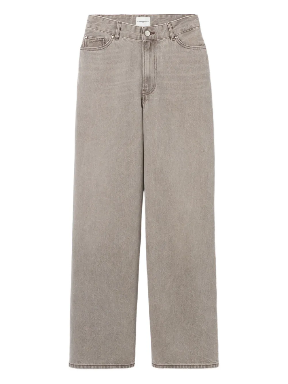 Claudie Pierlot five-pocket jeans - Grigio