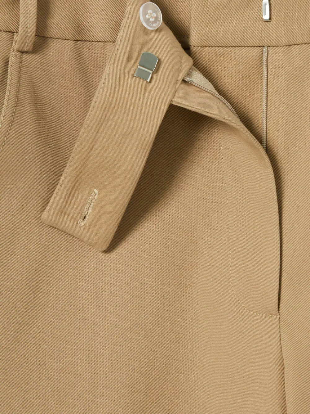 Wide-Leg Straight Cargo Trousers