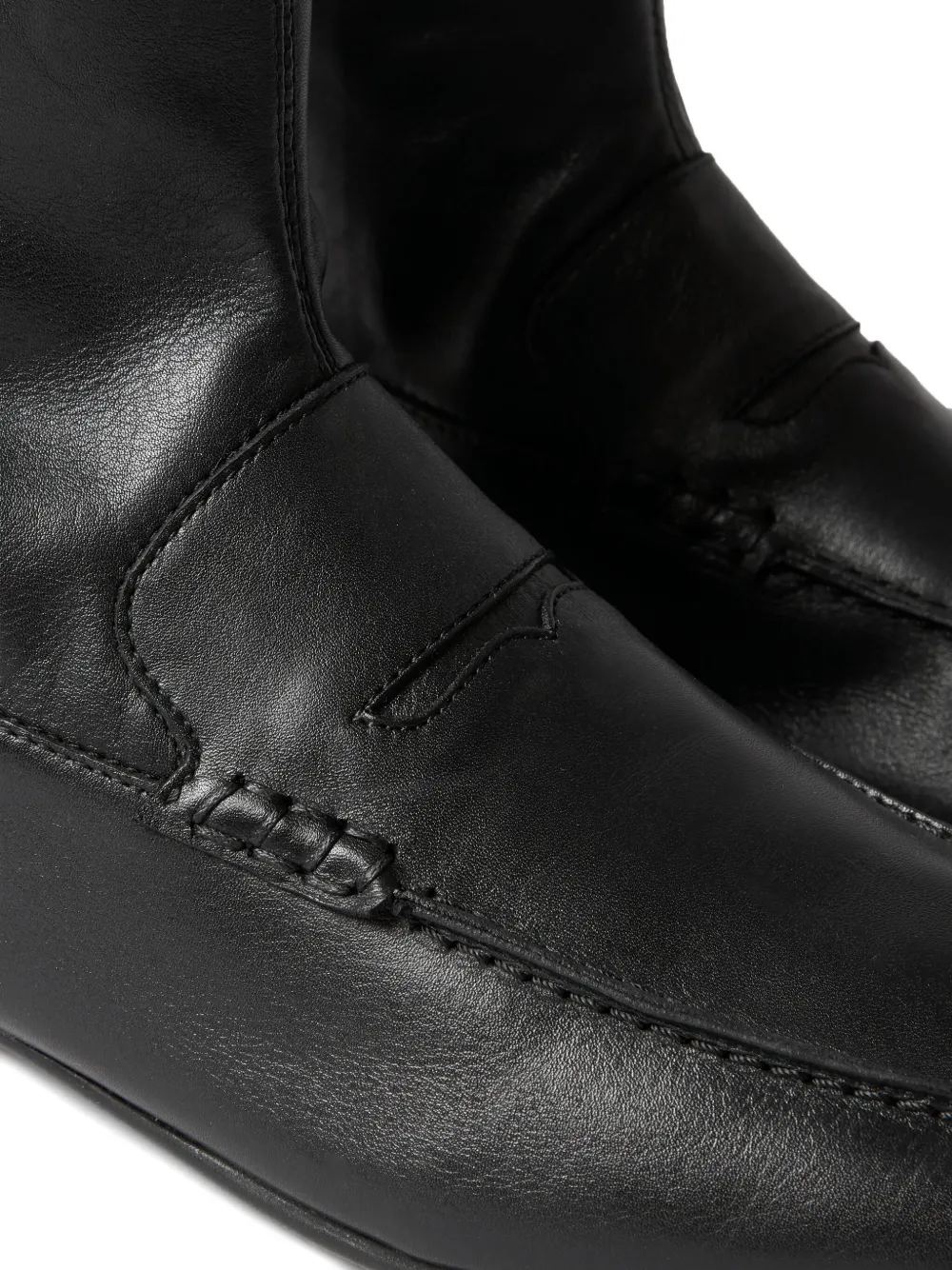 Claudie Pierlot leather ankle boots Black
