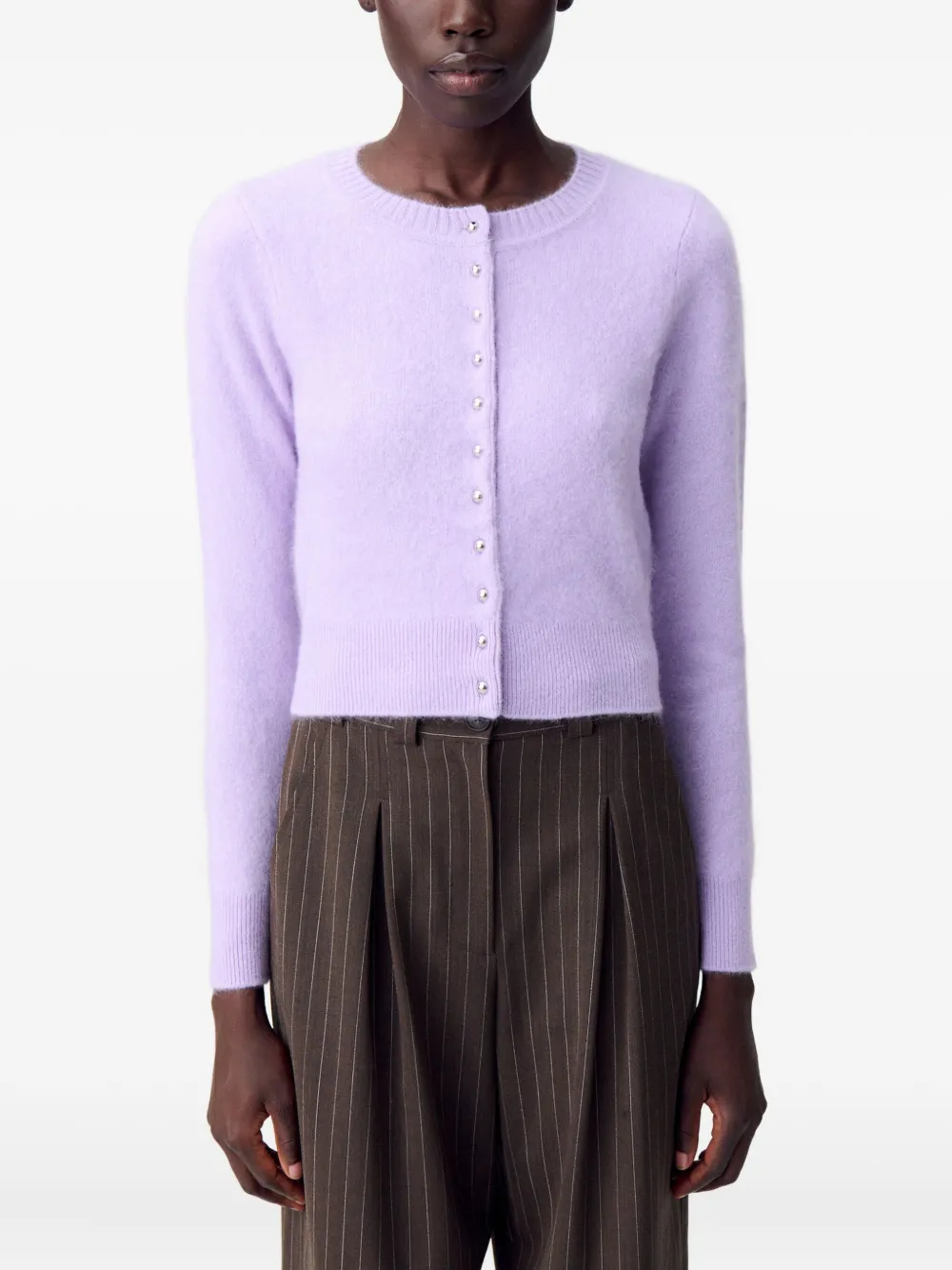 Claudie Pierlot Button-up vest Paars