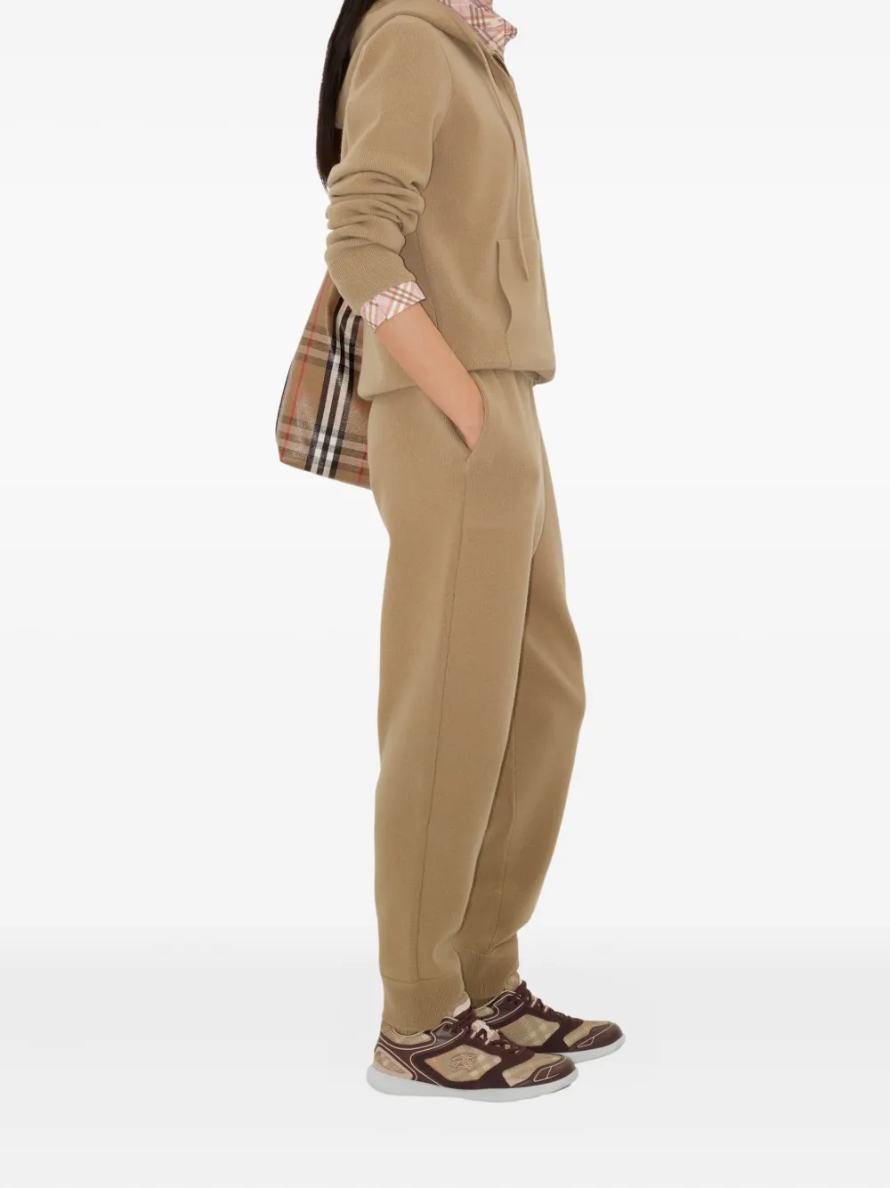 Burberry wool-blend track pants - Beige