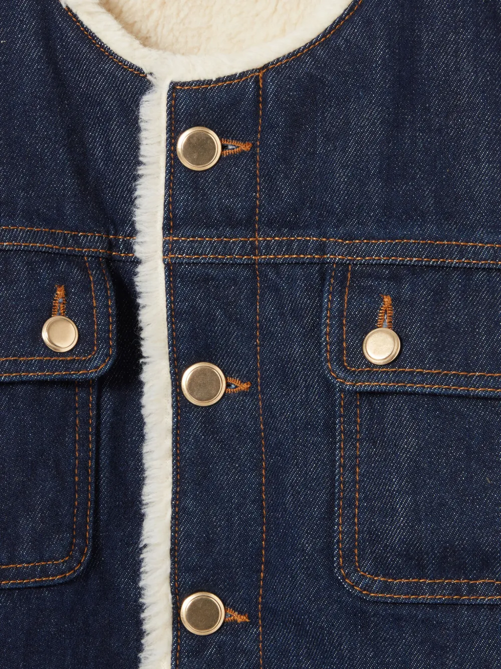 Denim Cropped Jacket