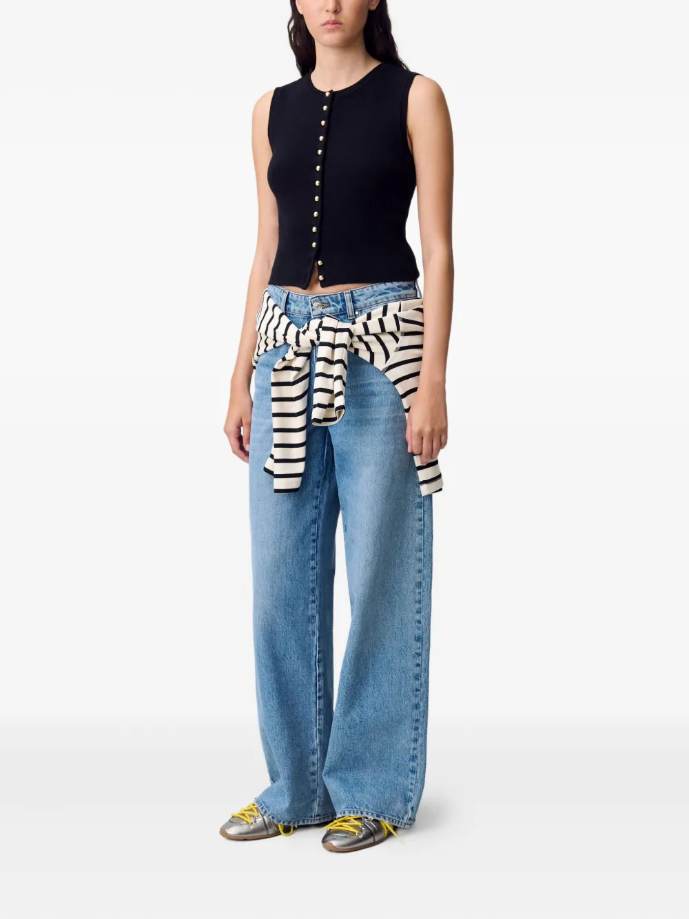 Claudie Pierlot Gebreide top Zwart