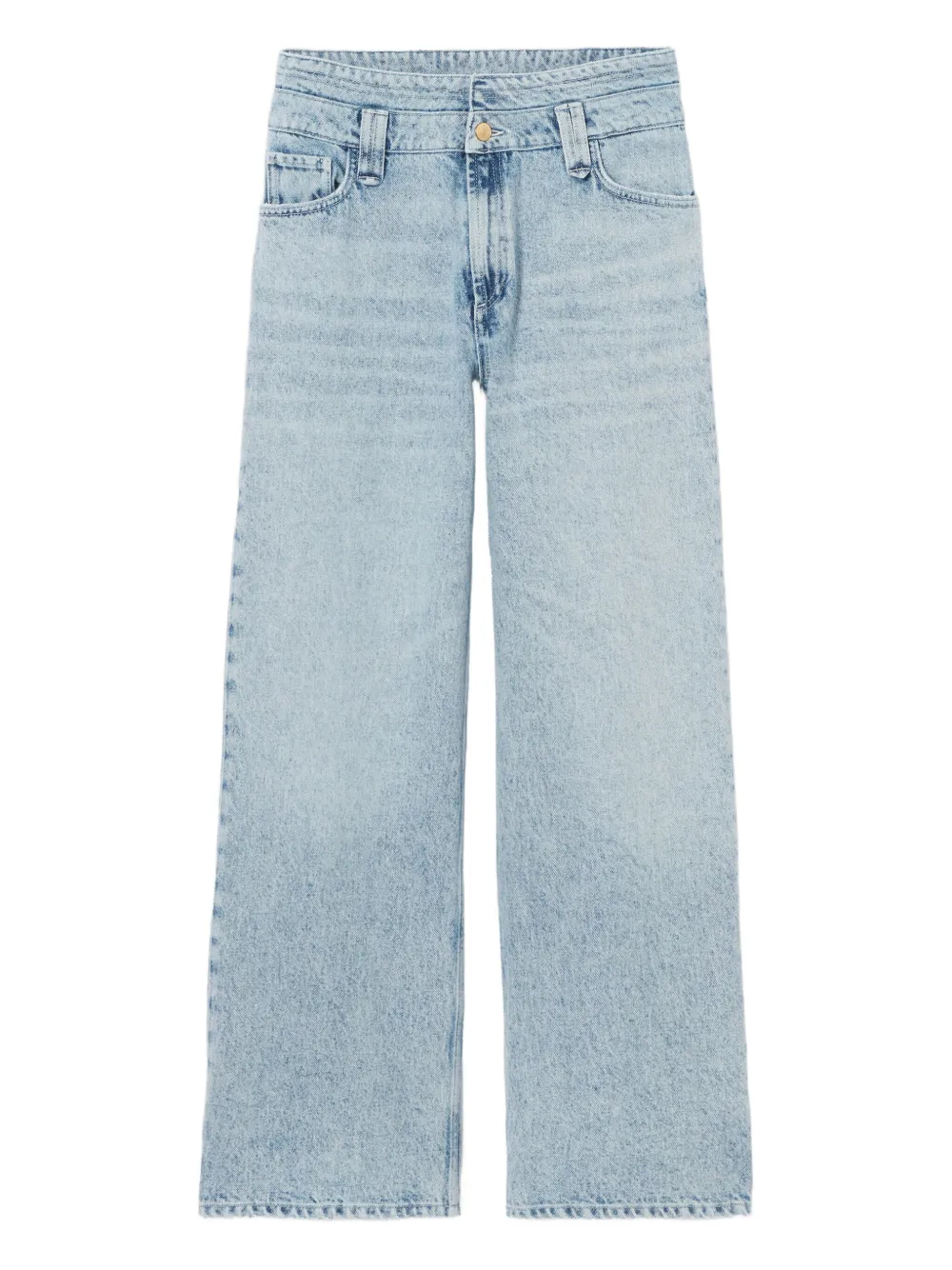 Claudie Pierlot acid-wash five-pocket jeans - Blu