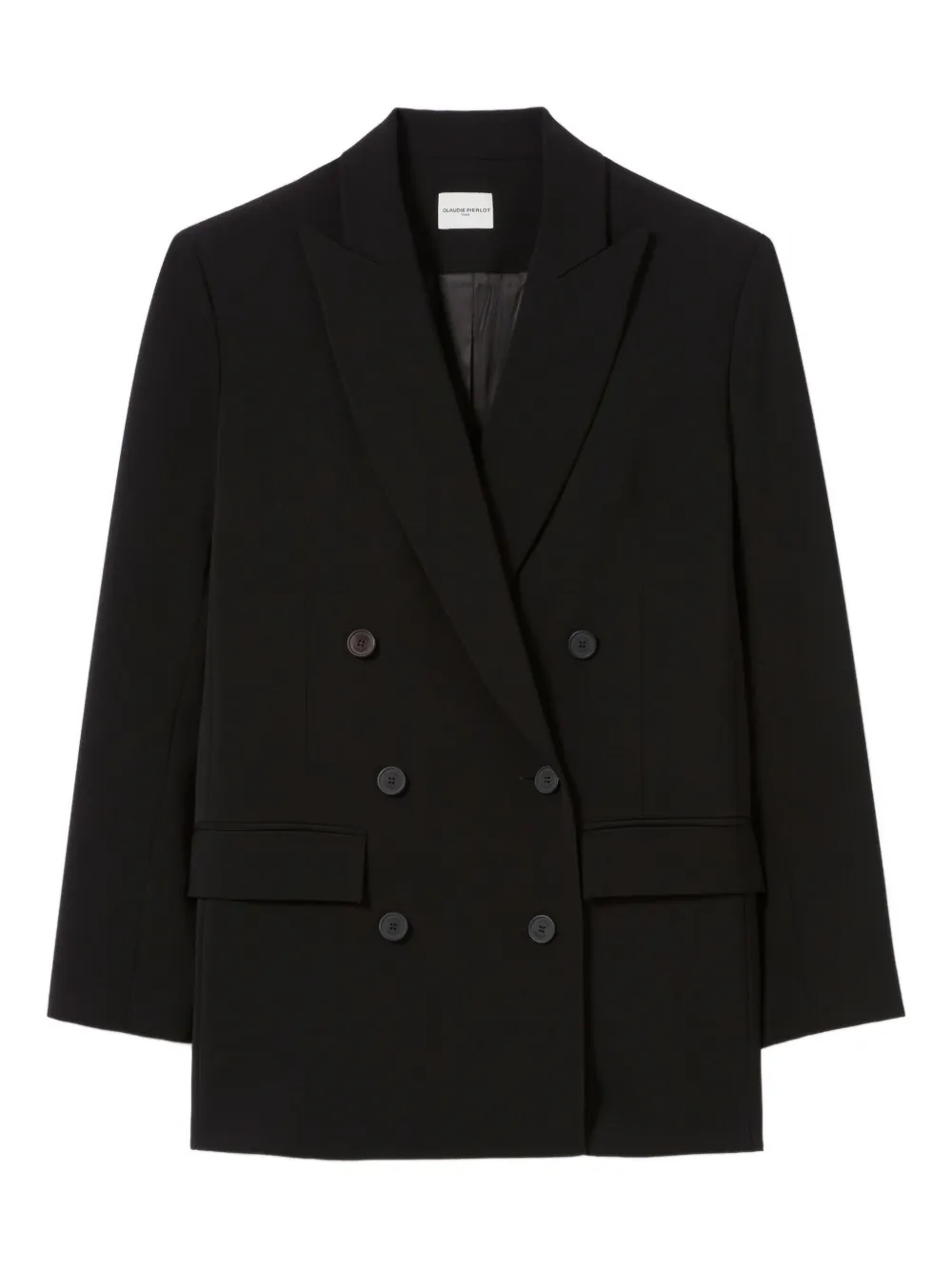 Claudie Pierlot Blazer met dubbele rij knopen Zwart