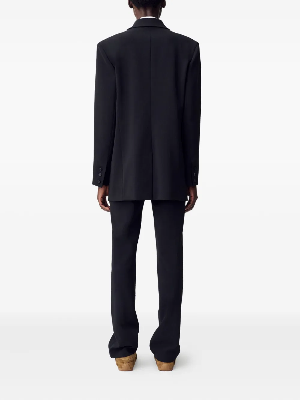 Claudie Pierlot Blazer met dubbele rij knopen Zwart