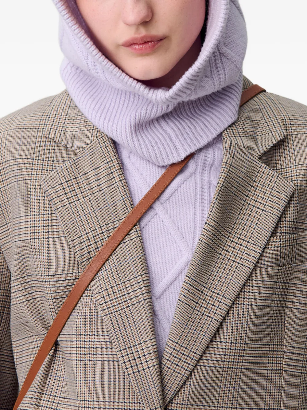 Cable-Knit Balaclava