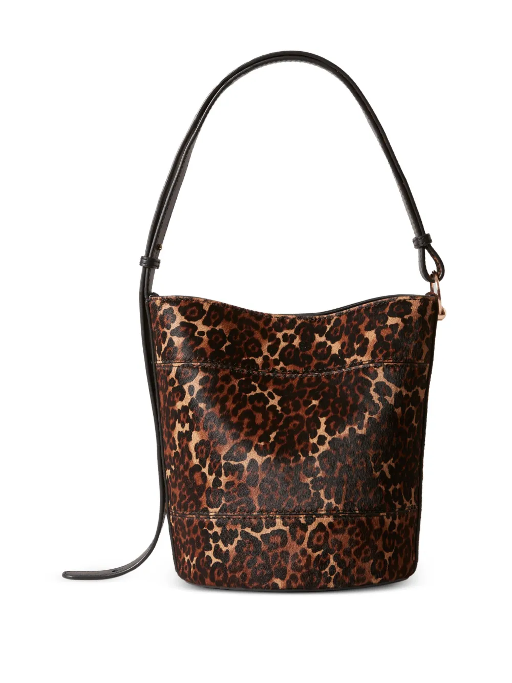 Claudie Pierlot leopard-print calfskin bucket bag | Image 2