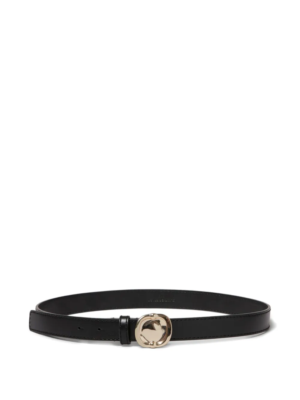 Claudie Pierlot buckled leather belt | Black | Image 1