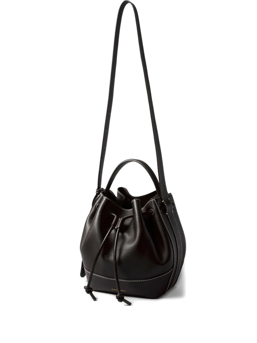 Claudie Pierlot Borsa a secchiello in pelle - Nero