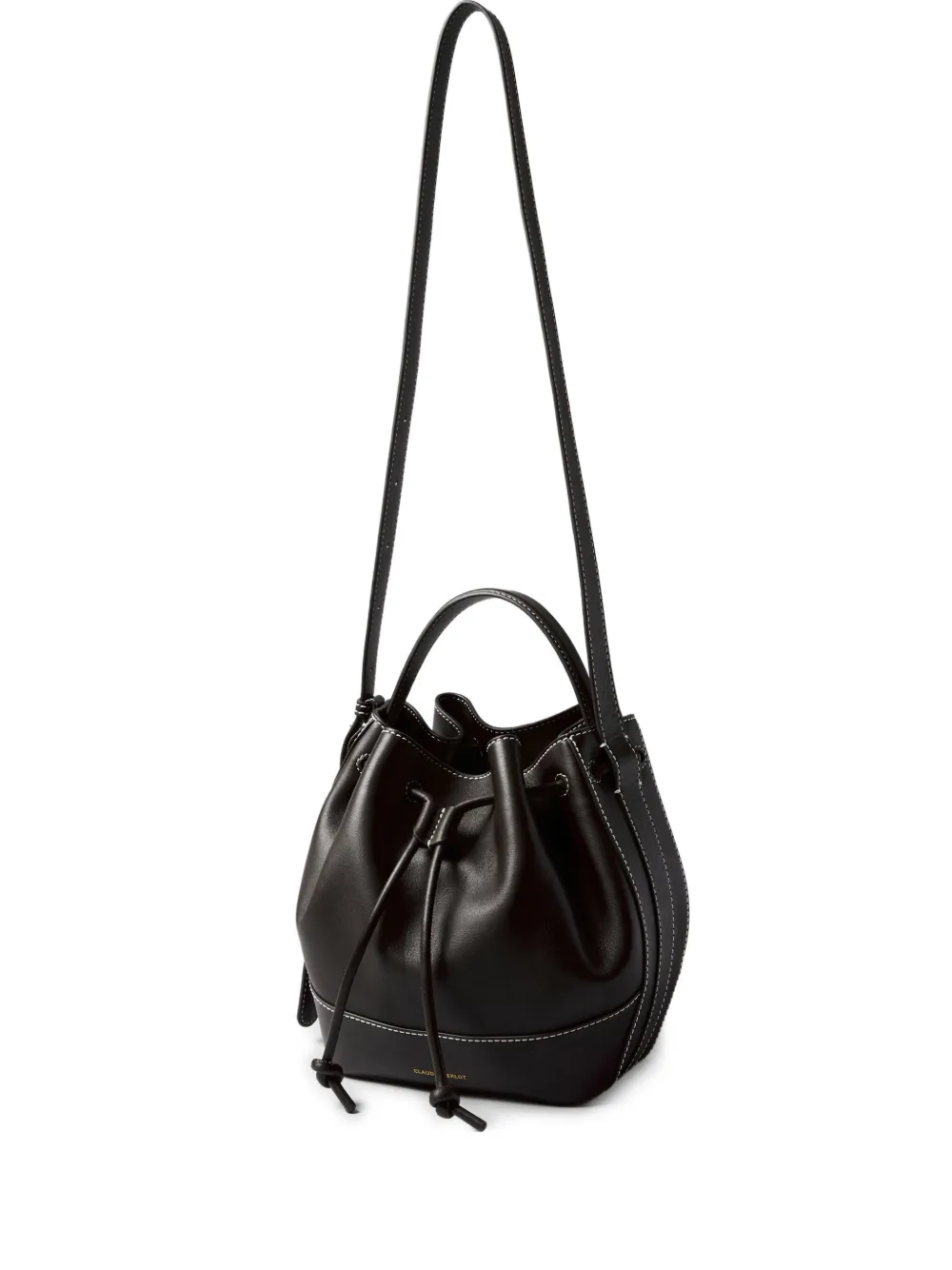 Claudie Pierlot Borsa a secchiello in pelle - Nero