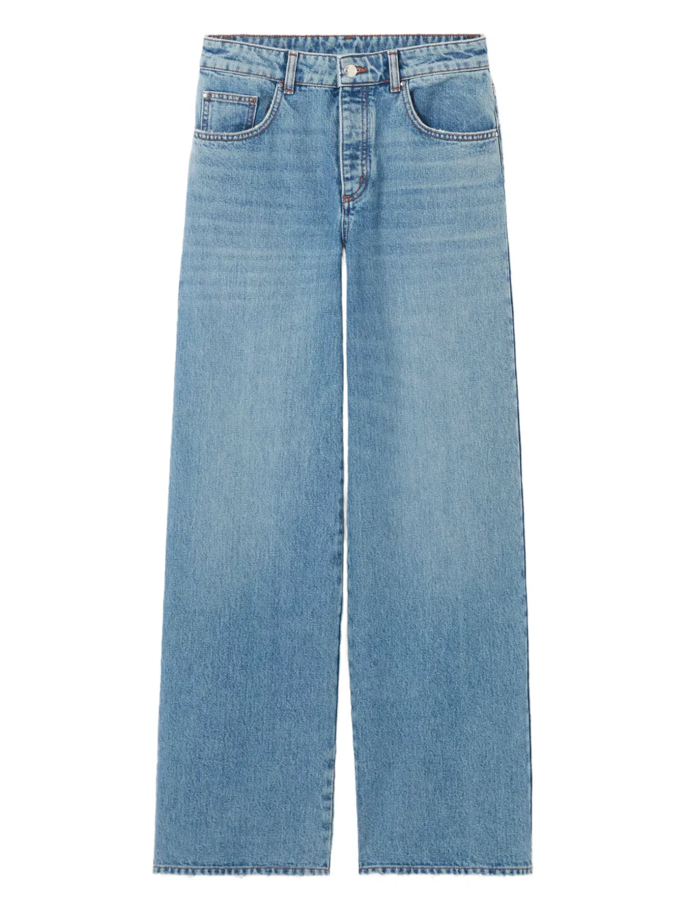 logo-patch jeans