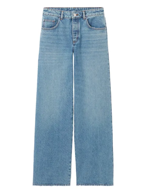 Claudie Pierlot wide-leg washed jeans 