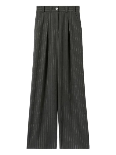 Claudie Pierlot pinstripe pleated trousers
