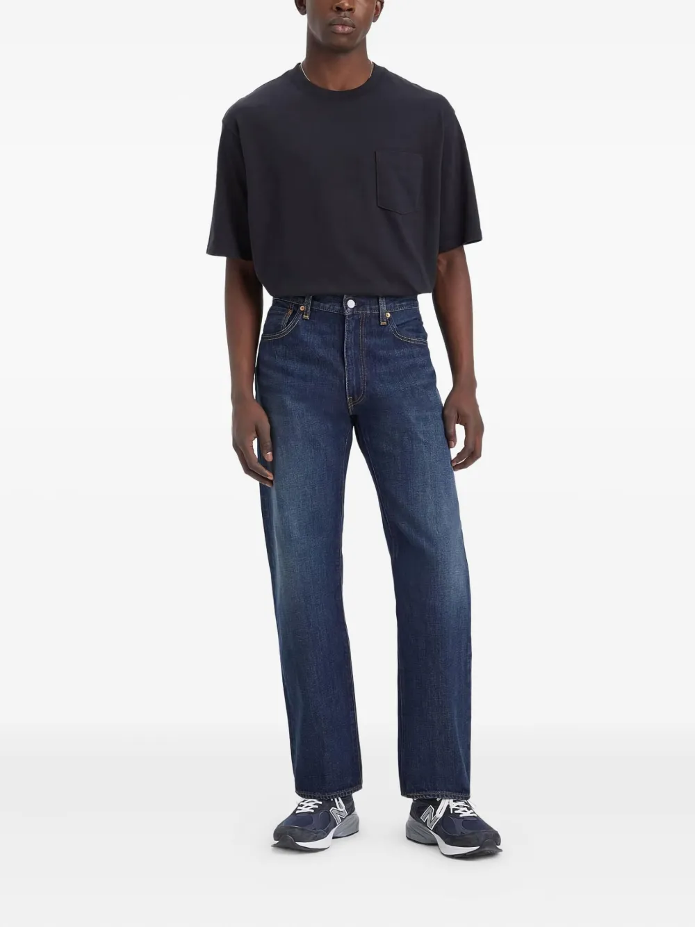 Levi's 555™ relaxed-straight jeans Blauw