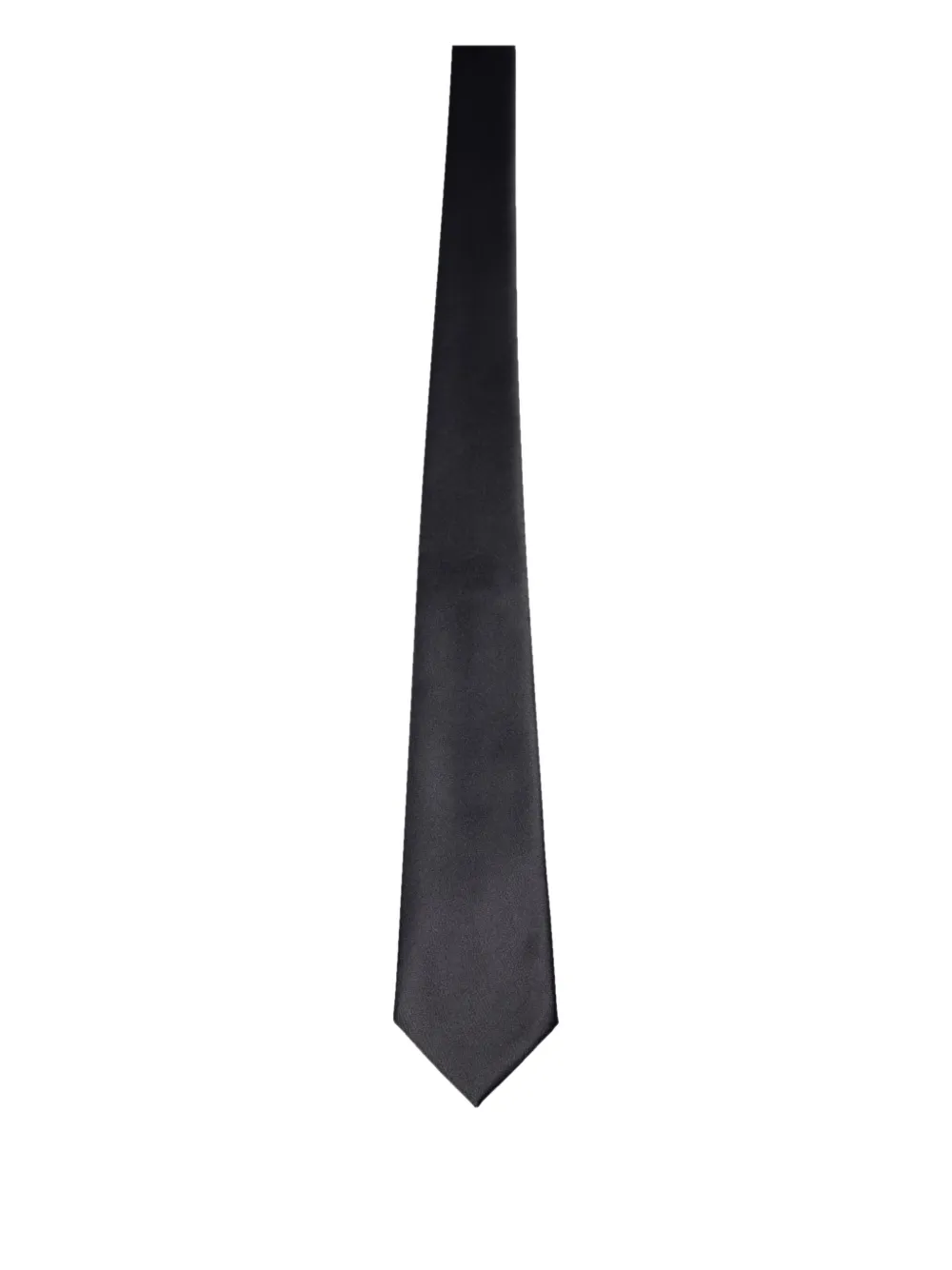 Tagliatore Satin-finish Pointed Tie In Black