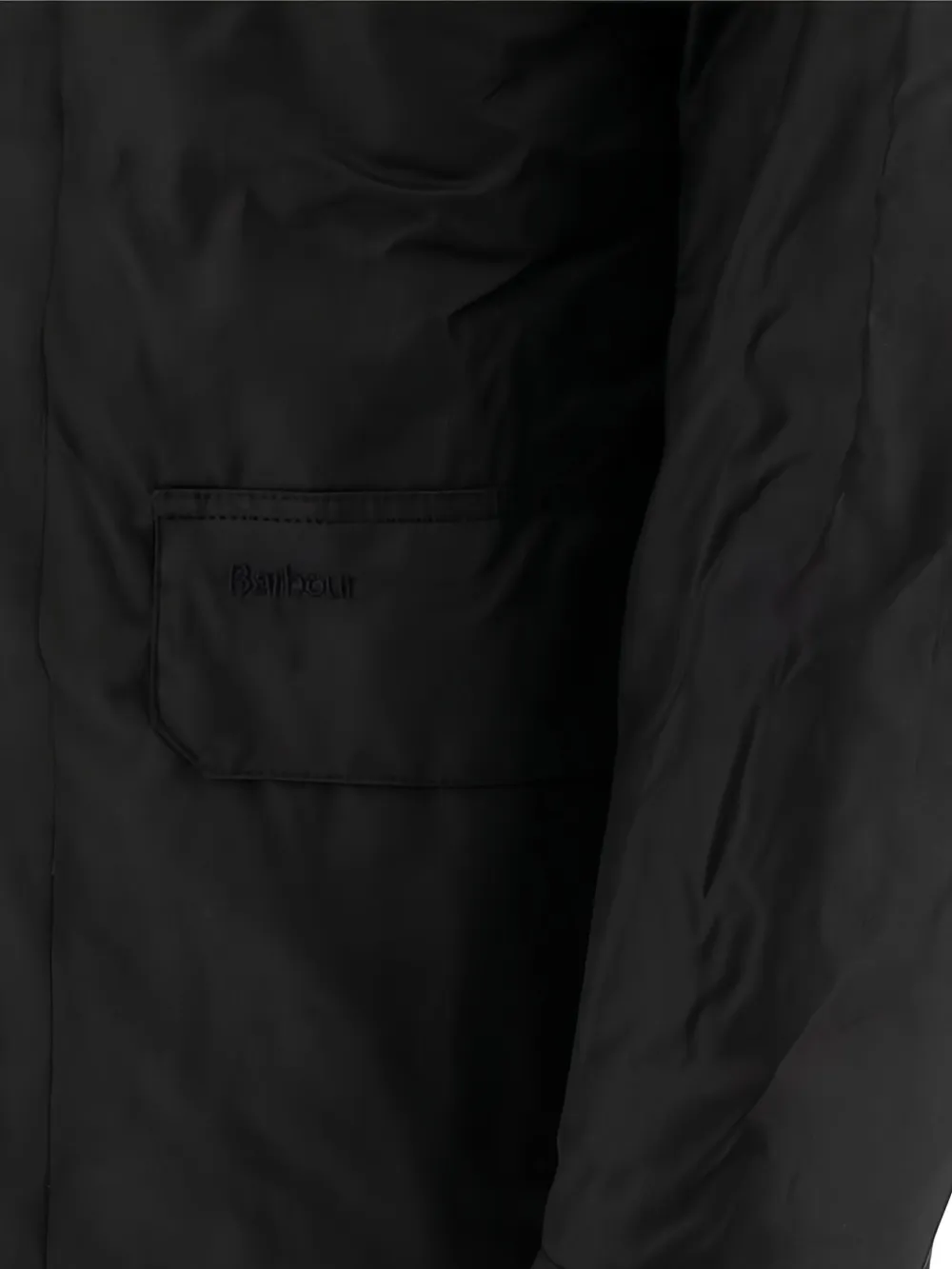 Barbour Jack met ribfluwelen kraag Blauw